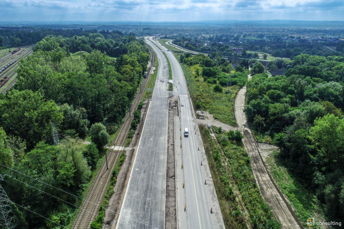 Węzeł Mistrzejowice - budowa. Zobacz jak powstaje jeden z najbardziej skomplikowanych obiektów na S7