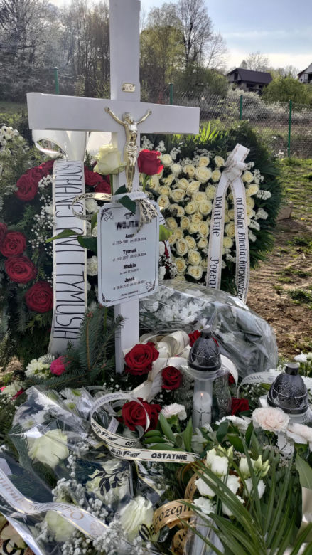 Tymuś i Anna zginęli w Rabce-Zdrój. Tak wyglądał przejmujący pogrzeb 