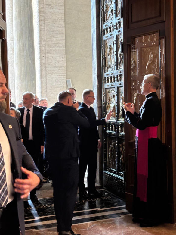 Prezydent Andrzej Duda w Watykanie