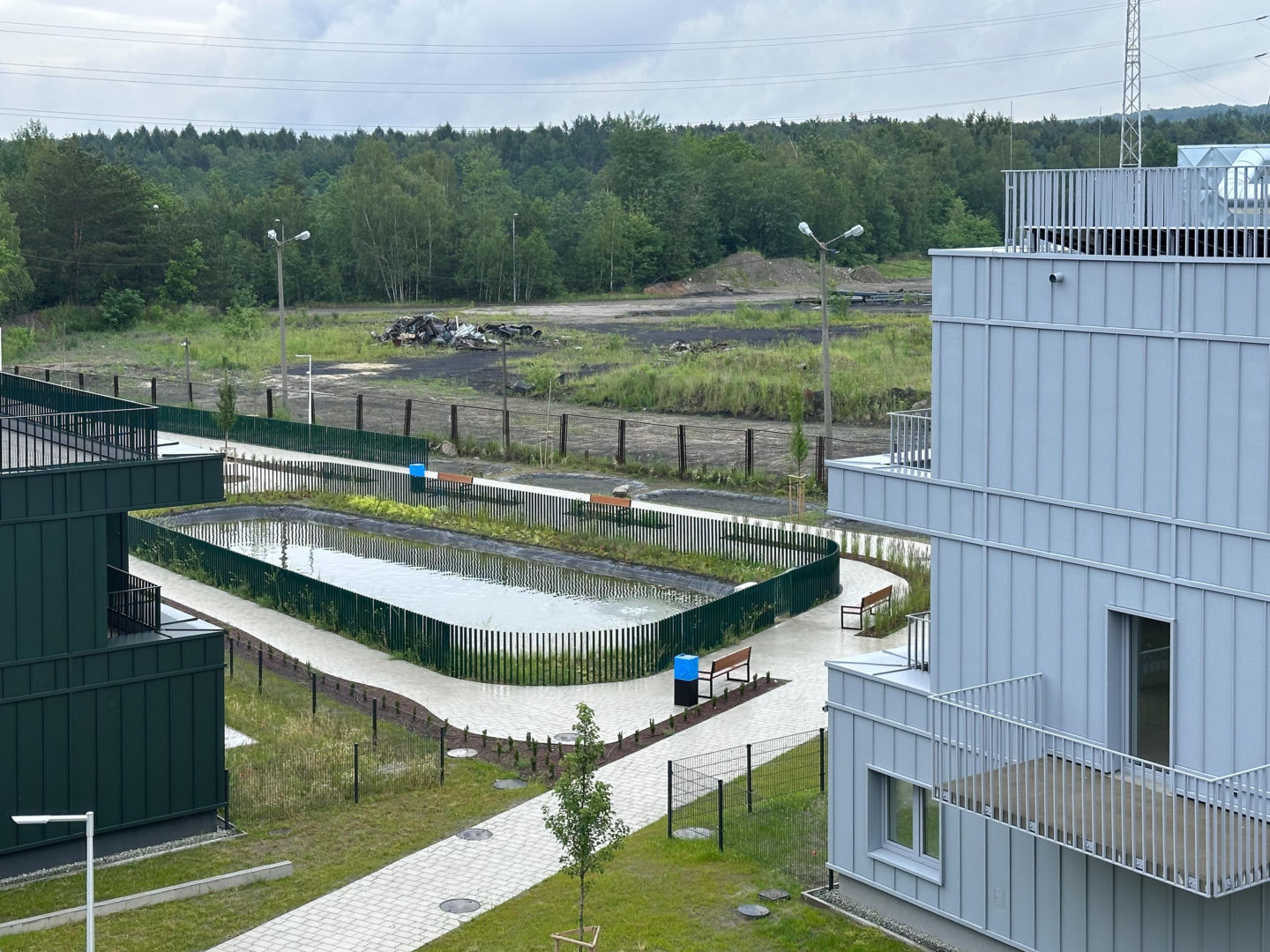 Budynki TBS w Katowicach przy Kosmicznej z 2026. Projekt: Kinga Bączyk i Magdalena Orzeł-Rurańska, pracownia K3Xmore