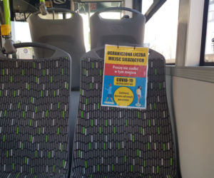 Kolejne obostrzenia w autobusach i tramwajach w Olsztynie