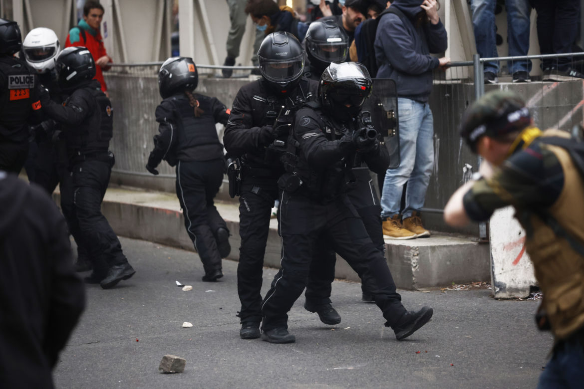 Protest we Francji
