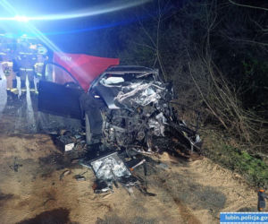 Czołowe zderzenie na Dolnym Śląsku. Zginęło dwóch młodych kierowców