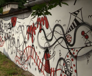 Mural przy ul. Kwartowej