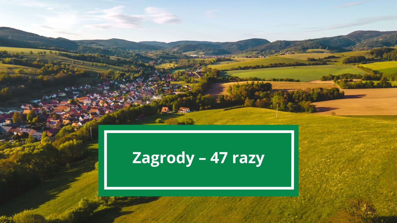 Te nazwy wsi na Podkarpaciu powtarzają się najczęściej. Nawet ponad 100 razy! 