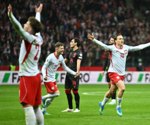 Barażowy mecz półfinałowy o awans do piłkarskich mistrzostw świata z Albanią