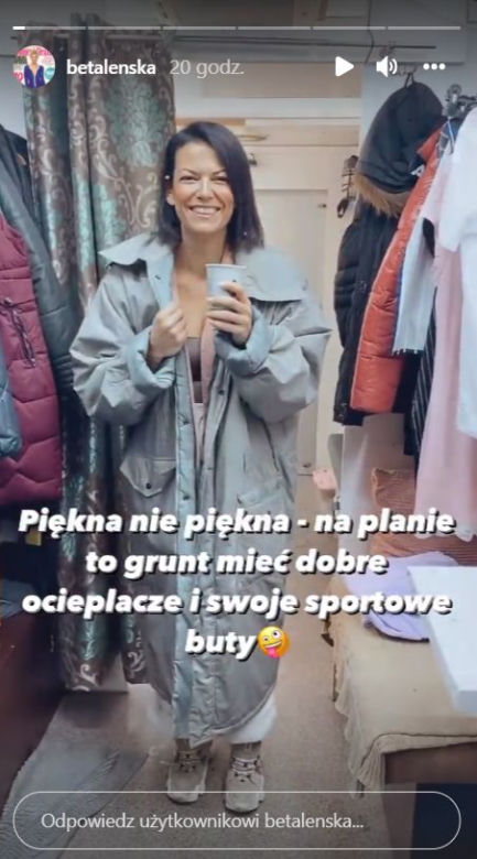 M jak miłość na planie. Patrycja (Alżbeta Lenska)