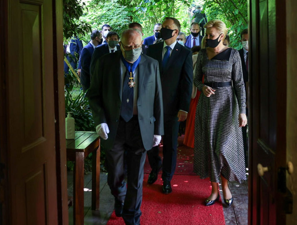 Agata Duda znowu w szpilkach