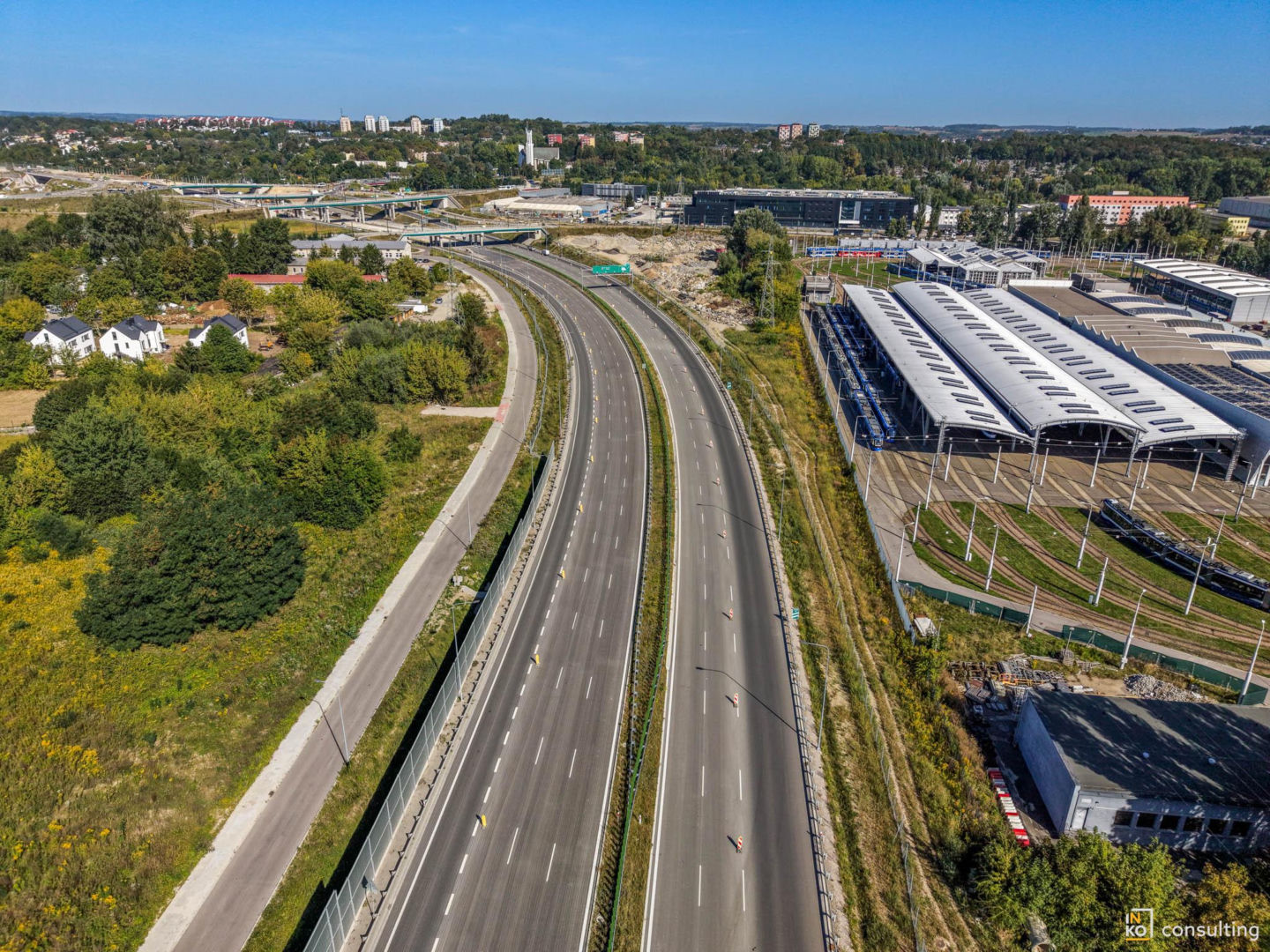 Węzeł Mistrzejowice i węzeł Grębałów - budowa wrzesień 2026