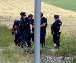 Zatrzymanie Dariusza R. po zbrodni w Mierzawie