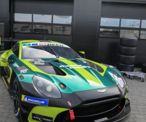 Aston Martin GT3 i GT4 w pracowni w  Ługwałdzie pod Olsztynem