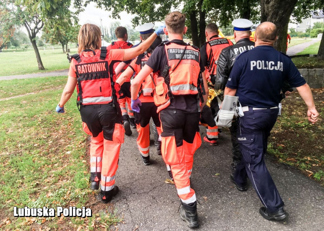 Policjant ranny podczas zabezpieczania Pol'and'Rock Festivalu