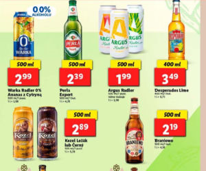 Ceny podstawowych produktów - LIDL