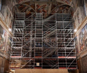 Fresk “Sąd Ostateczny” - zakończenie konserwacji przed Wielkanocą