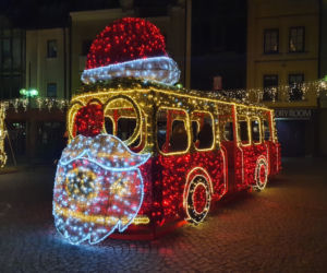 Świąteczne iluminacje w Olsztynie. Zobacz zdjęcia