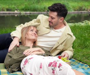 Barwy szczęścia, odc. 3285. Justin (Jasper Sołtysiewicz), Ola (Michalina Robakiewicz)