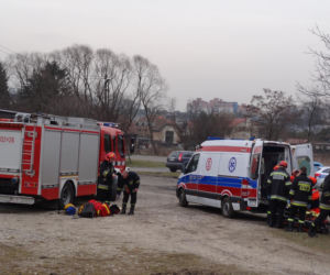 Pijany 20-latek spadł ze skały na Zakrzówku