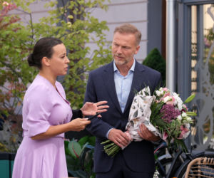 M jak miłość odc. 1903. Magda (Anna Mucha), Andrzej Budzyński (Krystian Wieczorek)