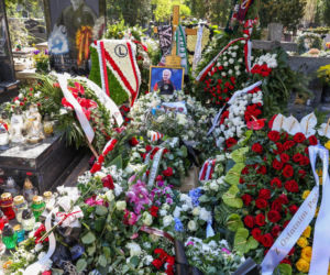 Tak wygląda grób Jacka Magiery dwa dni po pogrzebie