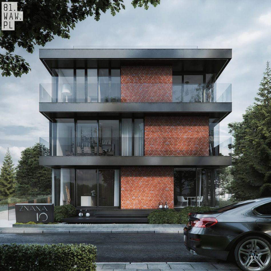Dom Czerwony – nowy projekt pracowni 81.waw.pl