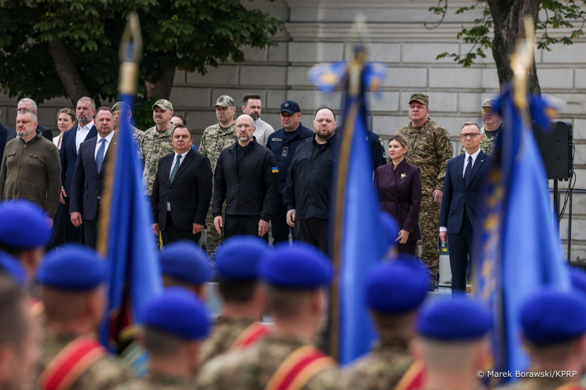 Andrzej Duda w Kijowie