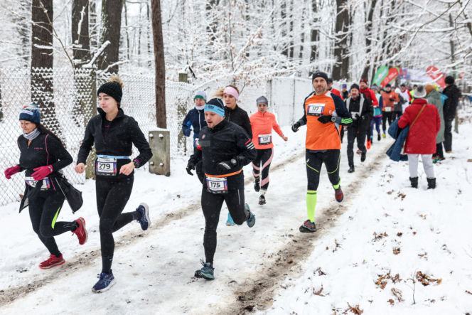 Za nami kolejny bieg z cyklu City Trail w Katowicach w pięknej, zimowej aurze
