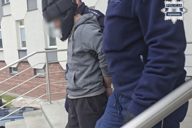 Wnuczek pobił babcię