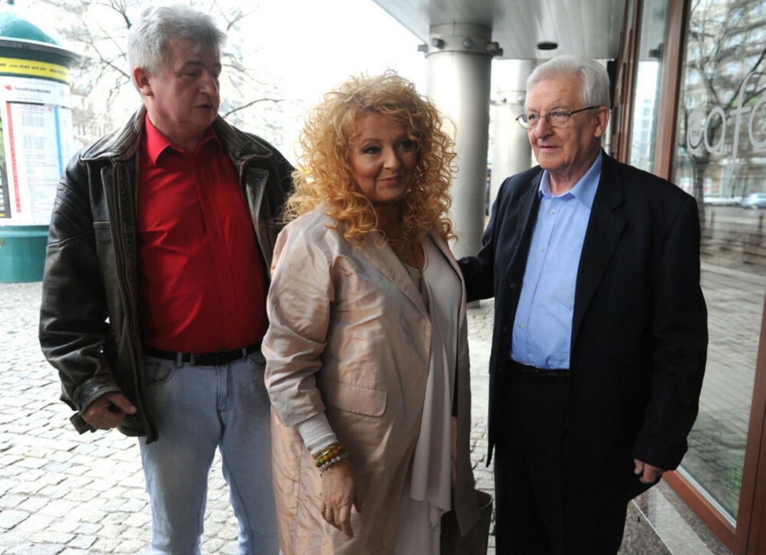 Magda Gessler z ojcem