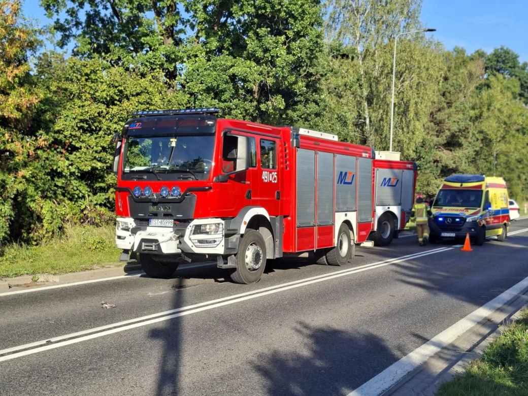Wypadek na Kieleckiej w Starachowicach
