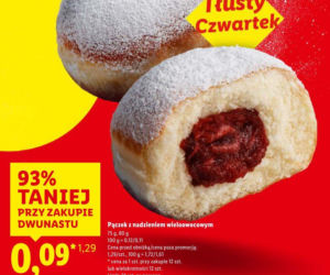 Ceny pączków Lidl 2026. Ile kosztują pączki w Lidlu na Tłusty Czwartek?