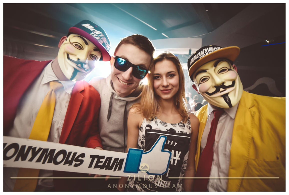 Anonymous Team w Clubie Zilion