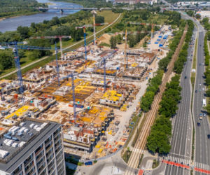 Bulwary Praskie przy ul. Jagiellońskiej w Warszawie