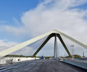 Piramidebrug w Gandawie 