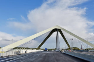 Piramidebrug w Gandawie 