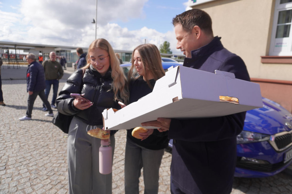 Rafał Trzaskowski w Skarżysku-Kamiennej. 19 maja 2025
