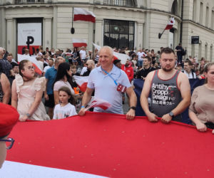 „Cześć i chwała bohaterom!”. Siedlczanie spotkali się w centrum miasta, by uczcić 82. rocznicę wybuchu Powstania Warszawskiego