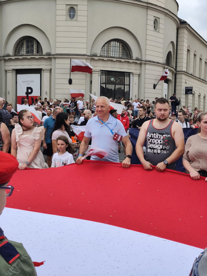 „Cześć i chwała bohaterom!”. Siedlczanie spotkali się w centrum miasta, by uczcić 82. rocznicę wybuchu Powstania Warszawskiego