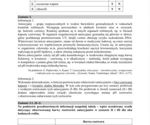 Matura próbna 2020 biologia, str.3