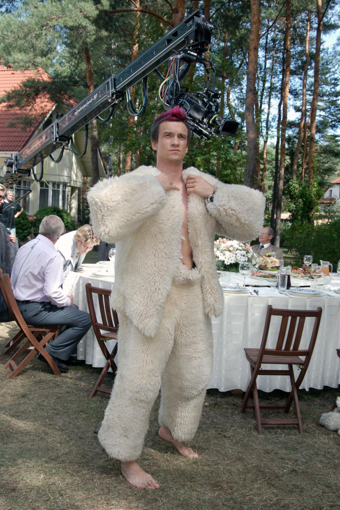 Michał Czernecki z różowym irokezem! Tak aktor wyglądał 20 lat temu