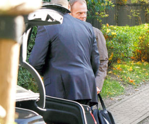 Tusk jak leń