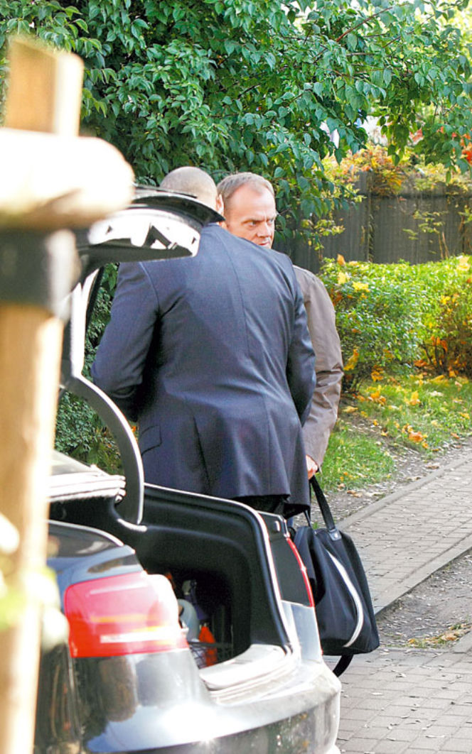 Tusk jak leń