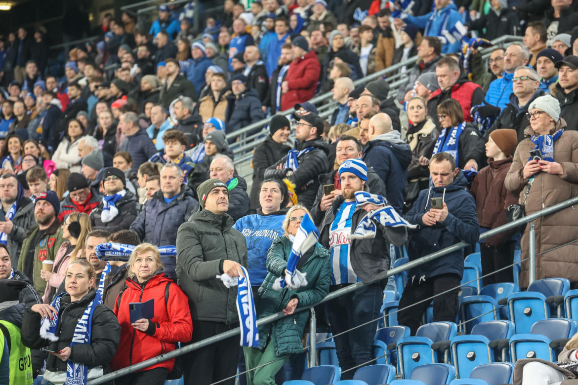 Lech Poznań - Pogoń Szczecin. Zdjęcia kibiców na meczu Fortuna Pucharu Polski