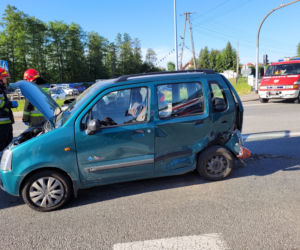 Wypadek na DK94 w Ładnej