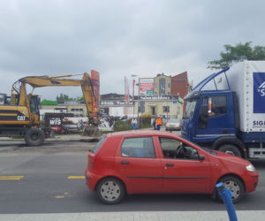 Trwa remont ulicy Krakowskiej w Tarnowie