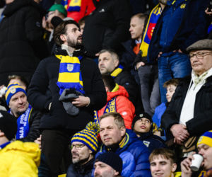 Arka Gdynia - Lechia Gdańsk: Zdjęcia kibiców z derbów Trójmiasta w ramach 23. kolejki PKO BP Ekstraklasy