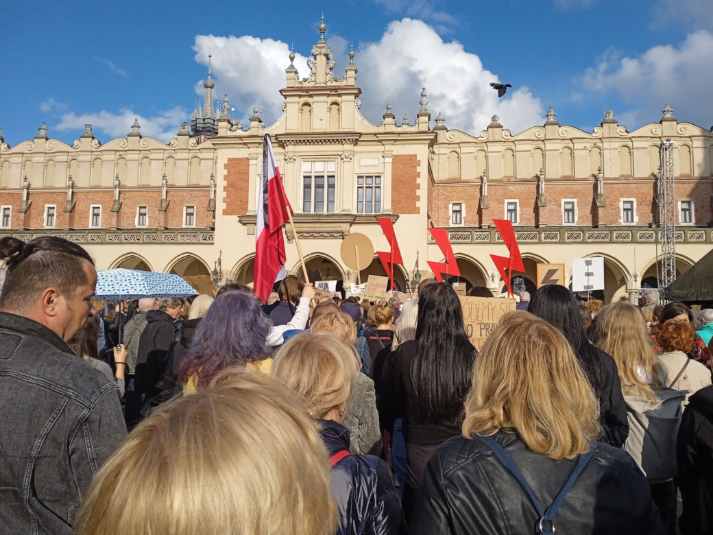 Protest "Ani jednej więcej!" w Krakowie 14.06.2023