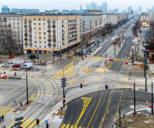 Tramwaj do Dworca Zachodniego w Warszawie - grudzień 2025