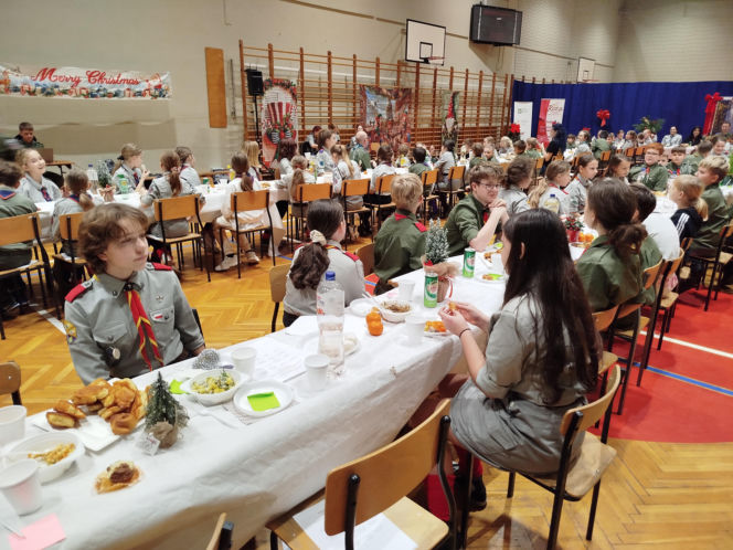 Wigilia harcerska 2025 w Siedlcach