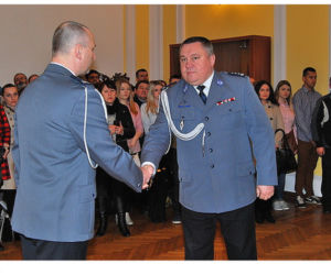 Ślubowanie policjantów