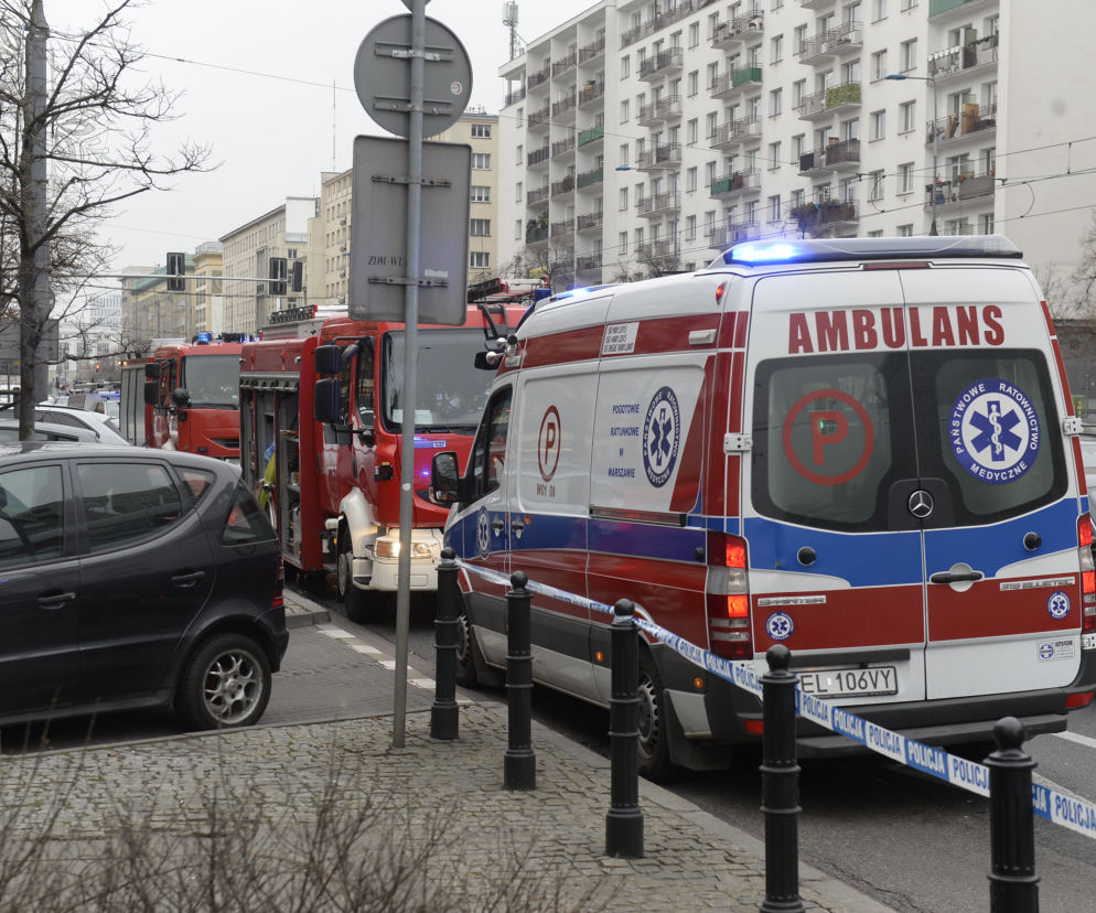 Ewakuacja siedziby PSL